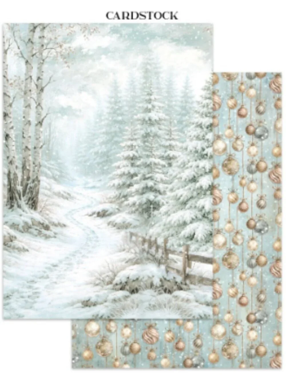 Stamperia White Christmas Collection Junk Journal Book NWT New Release